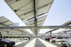 Ombrière de parking Photovoltaïque 