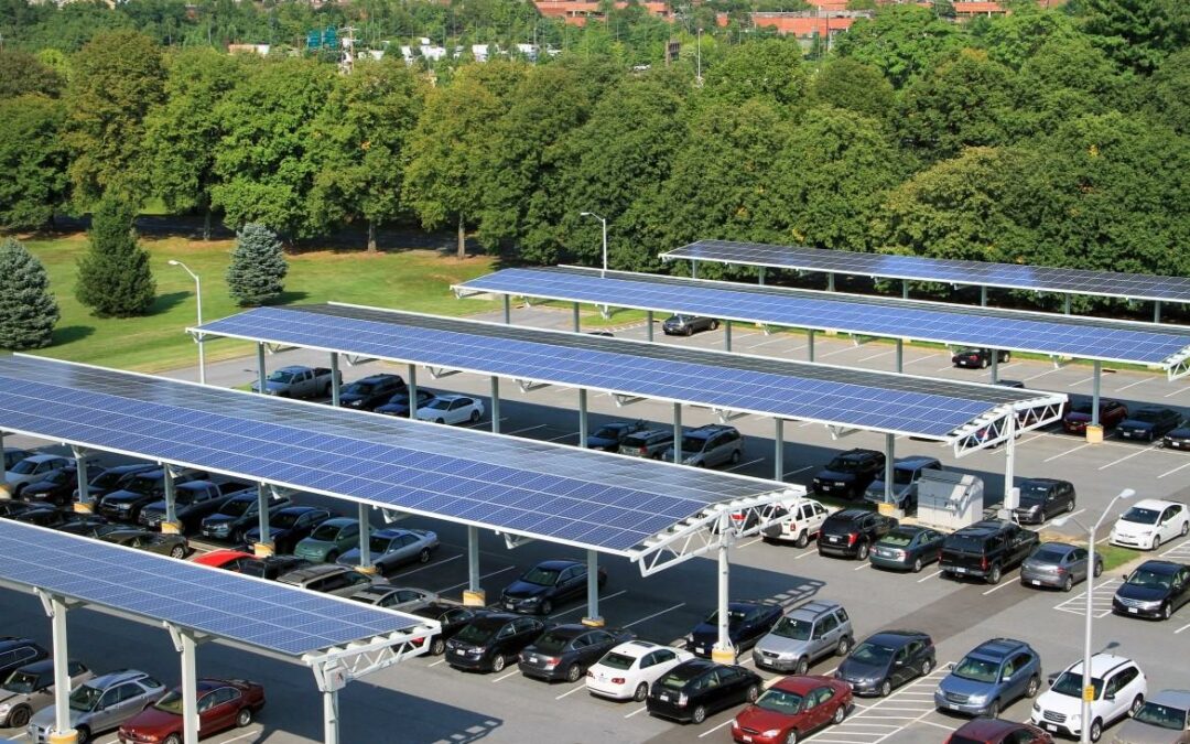 À l’Ombre de l’Innovation avec Nos Ombrières de Parking Photovoltaïques !